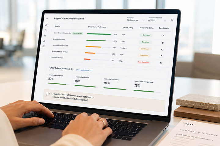 Sustainable procurement process