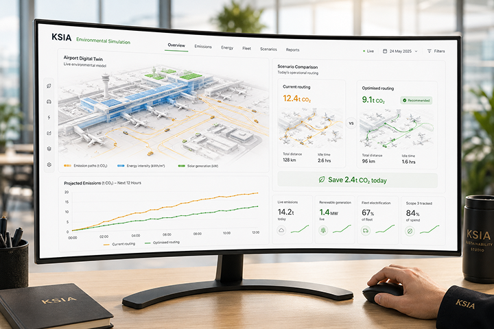 Environmental digital twin